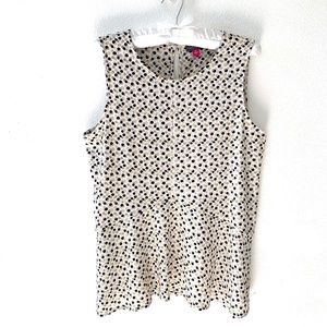 Vince Camuto, soft tank top, peplum, size Medium, NWOT